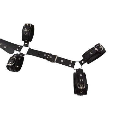 Neck collar for Sex Game / BDSM Bondage for Couples / Sex Toy PU Leather Handcuff - EVE's SECRETS
